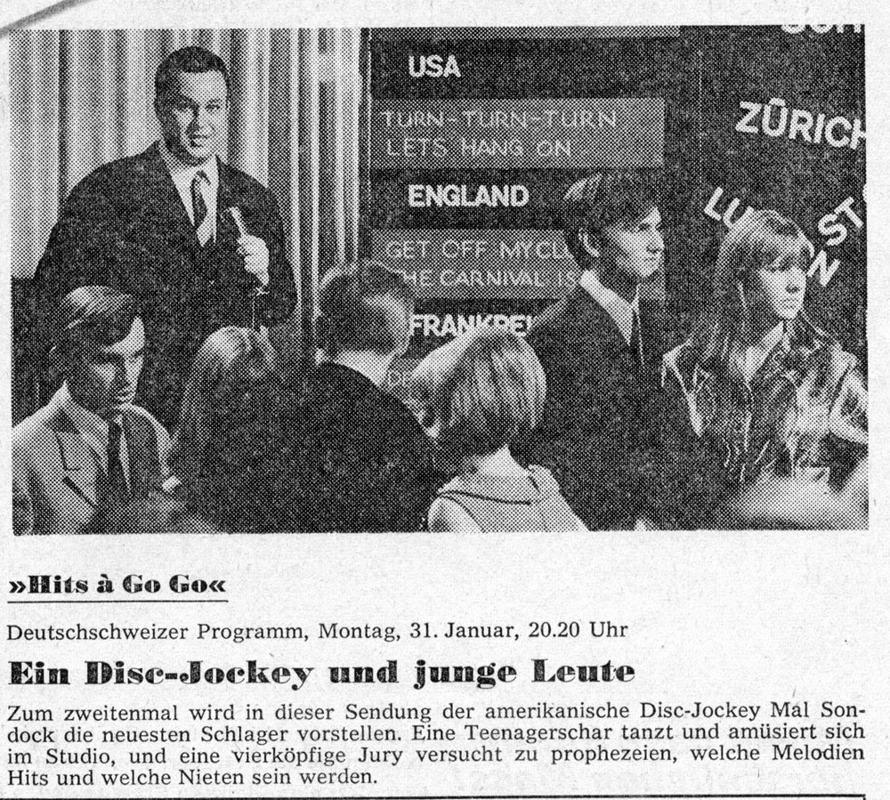  Eric Bachmann Fotoarchiv, Hits à Gogo