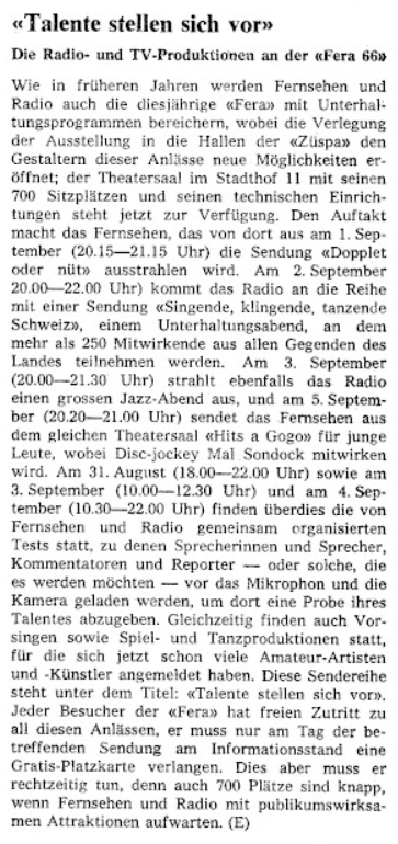  Eric Bachmann Fotoarchiv, Hits à Gogo