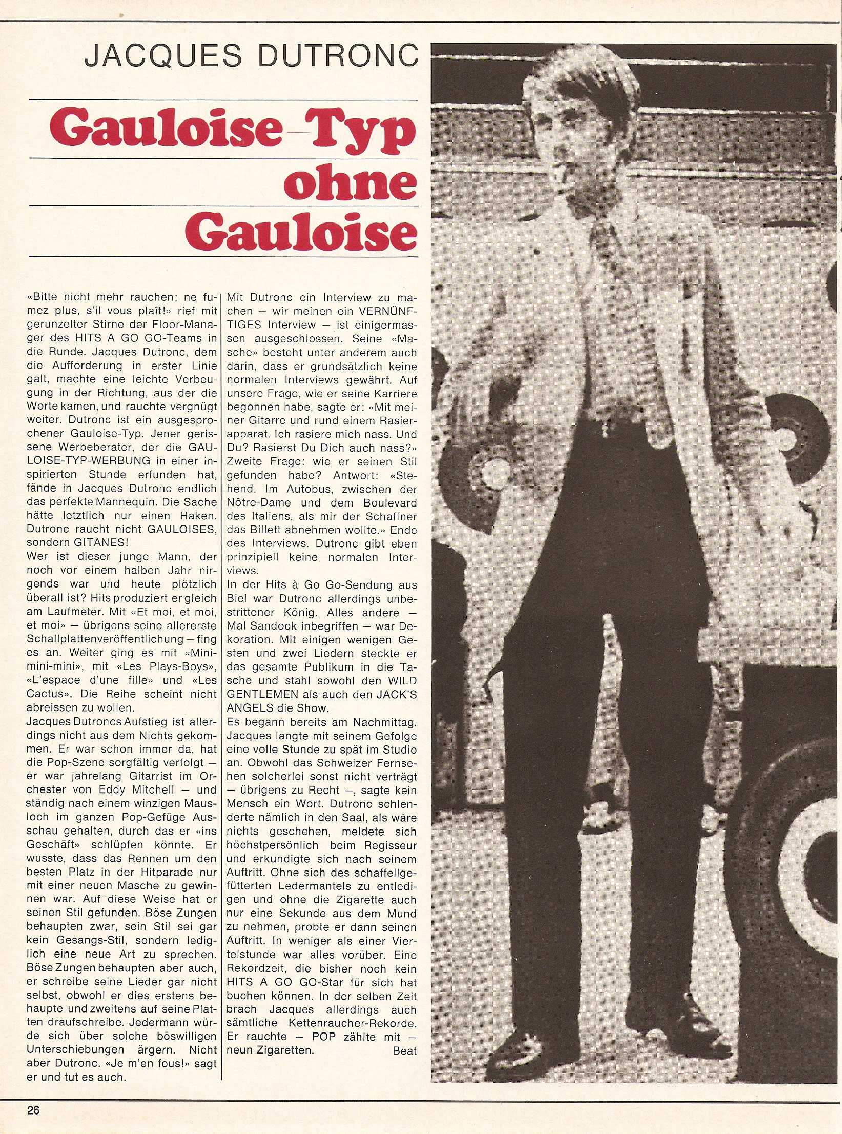  Eric Bachmann Fotoarchiv, Hits à Gogo