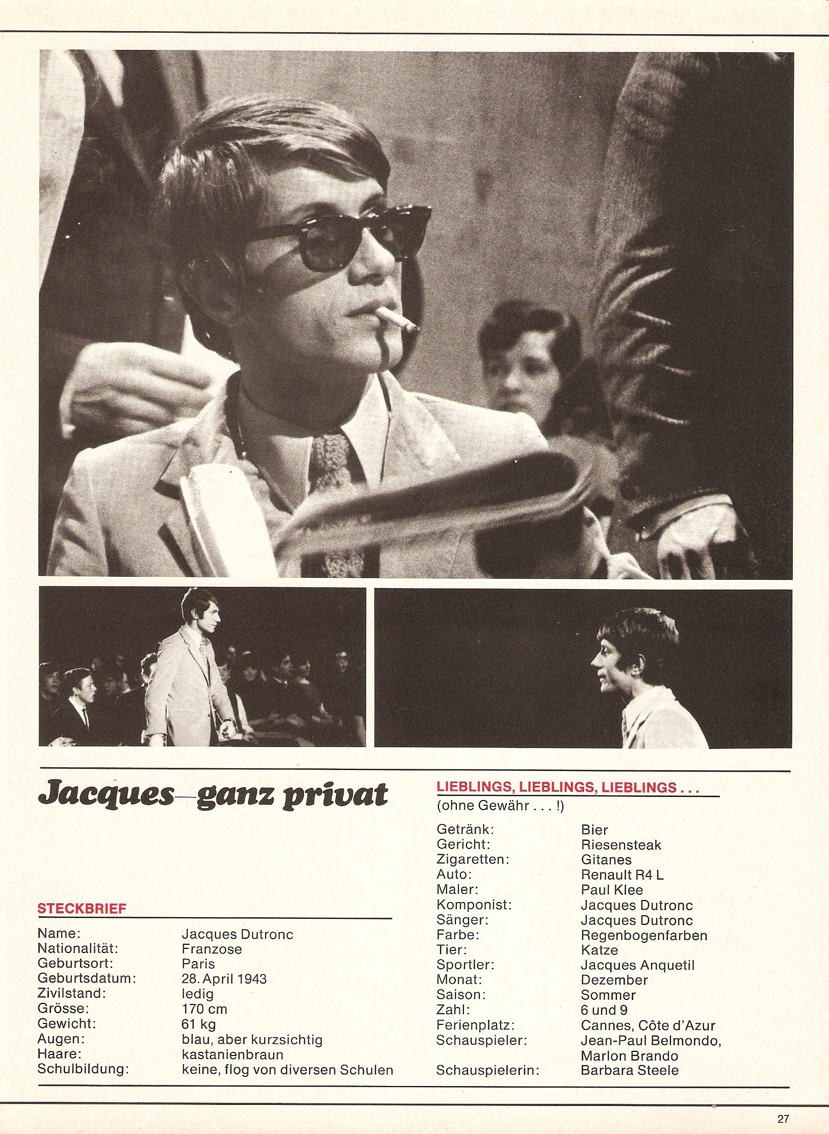  Eric Bachmann Fotoarchiv, Hits à Gogo