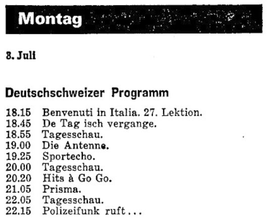  Eric Bachmann Fotoarchiv, Hits à Gogo