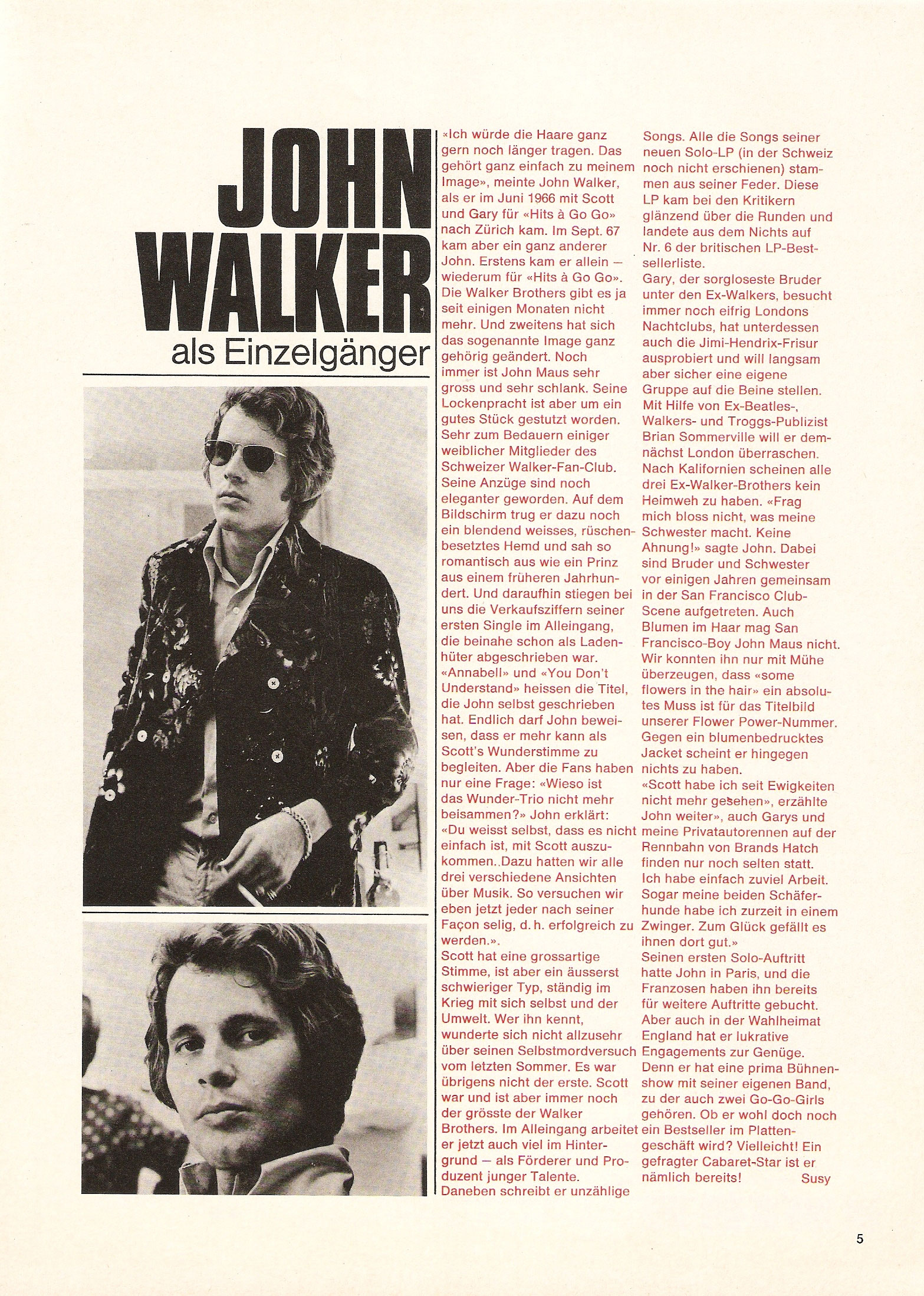  Eric Bachmann Fotoarchiv, Hits à Gogo