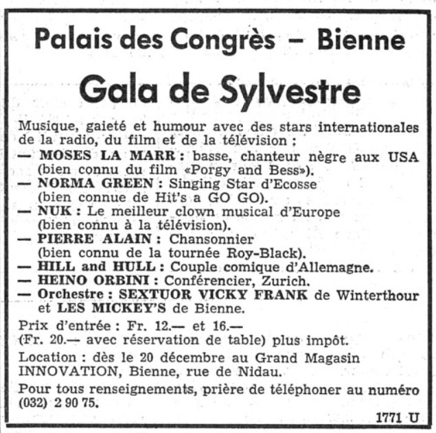  Eric Bachmann Fotoarchiv, Hits à Gogo