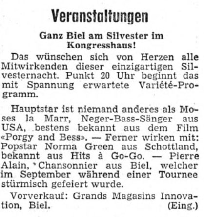  Eric Bachmann Fotoarchiv, Hits à Gogo