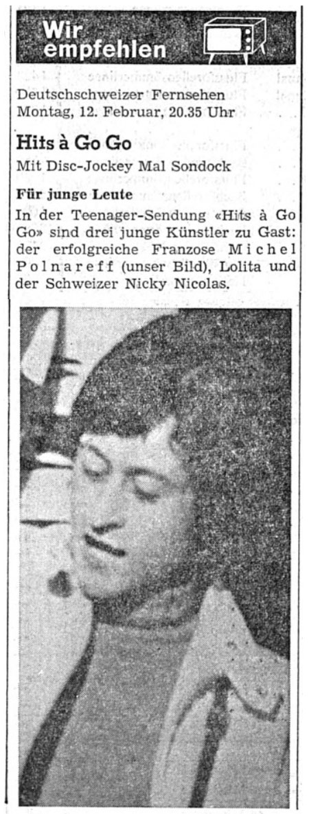  Eric Bachmann Fotoarchiv, Hits à Gogo