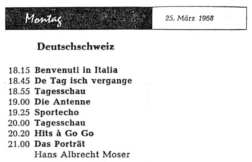  Eric Bachmann Fotoarchiv, Hits à Gogo