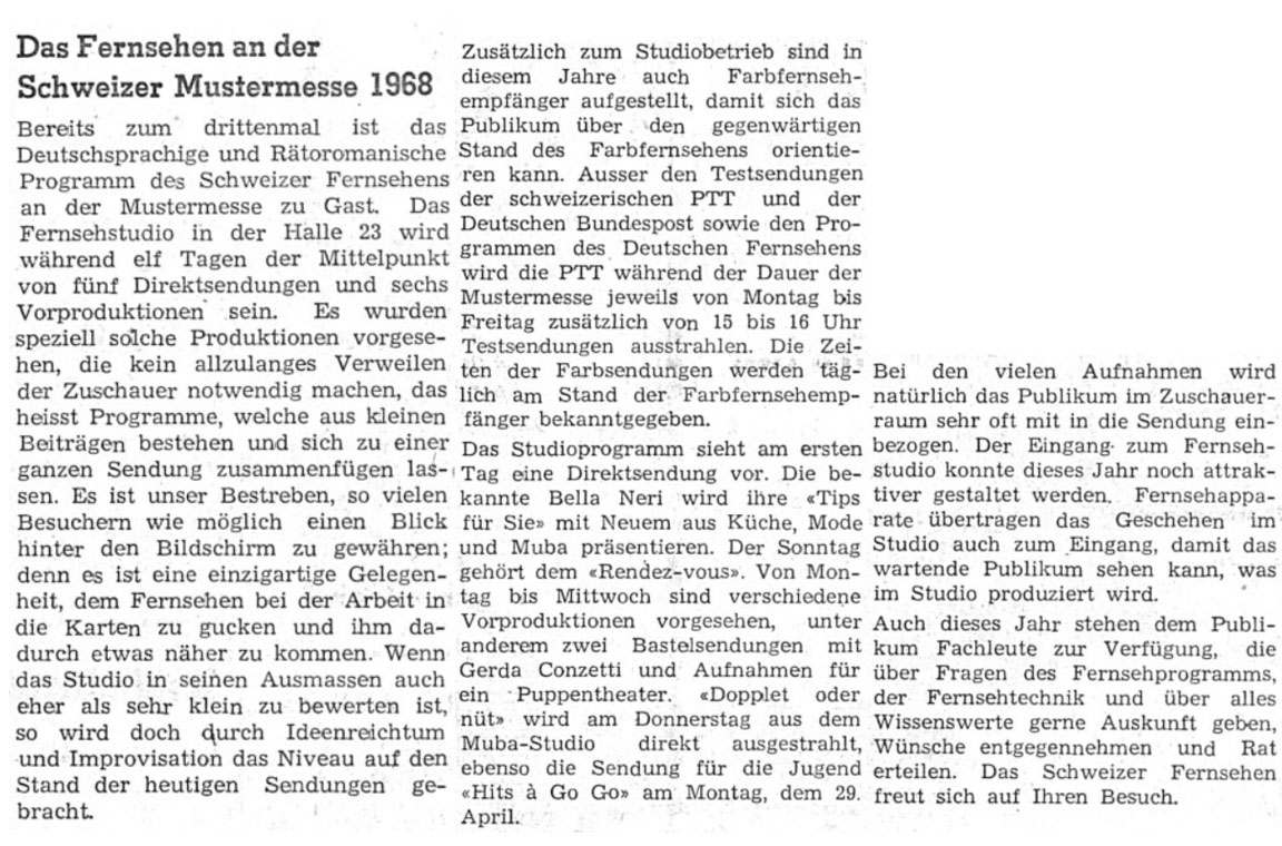  Eric Bachmann Fotoarchiv, Hits à Gogo