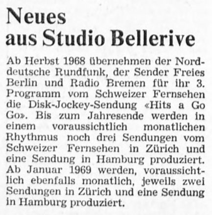  Eric Bachmann Fotoarchiv, Hits à Gogo