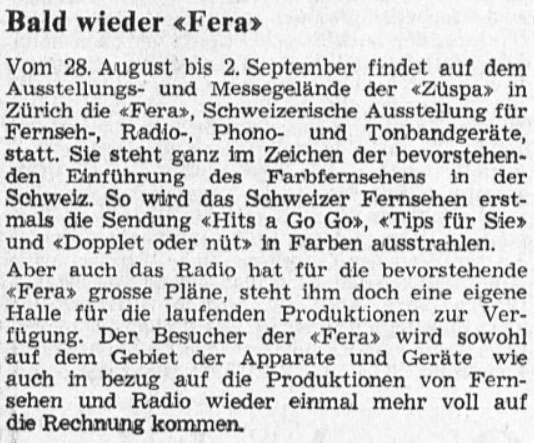  Eric Bachmann Fotoarchiv, Hits à Gogo