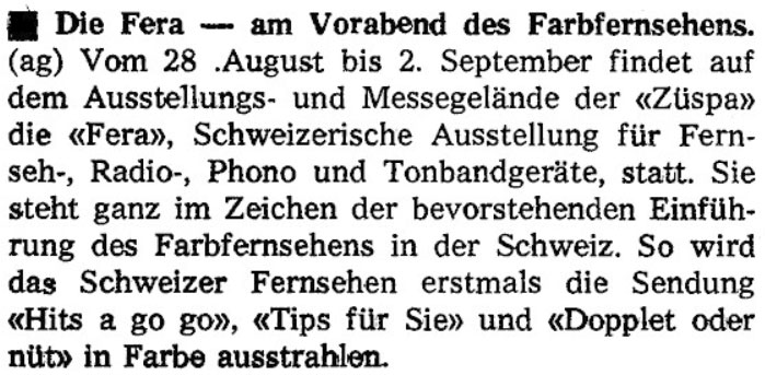  Eric Bachmann Fotoarchiv, Hits à Gogo