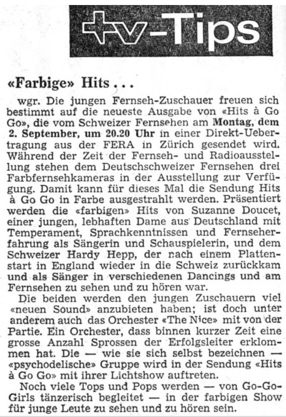  Eric Bachmann Fotoarchiv, Hits à Gogo