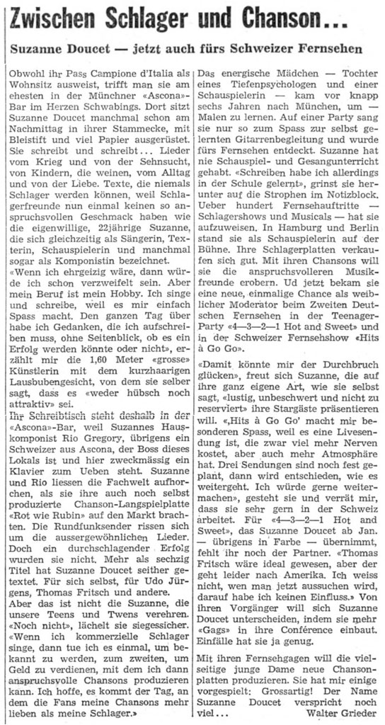  Eric Bachmann Fotoarchiv, Hits à Gogo