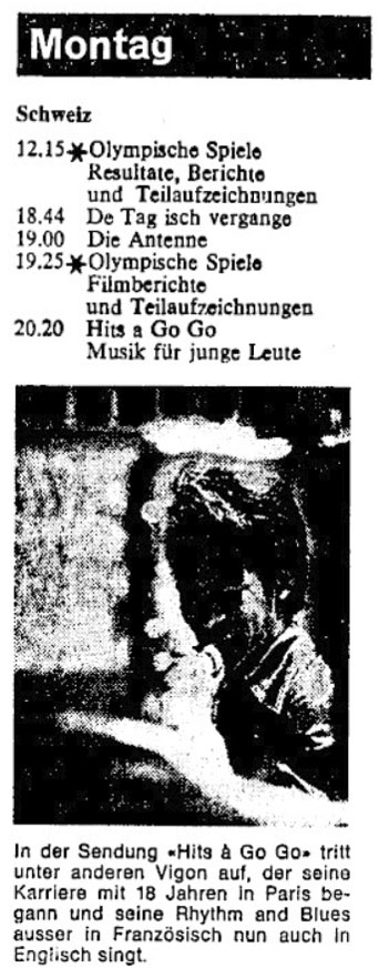  Eric Bachmann Fotoarchiv, Hits à Gogo