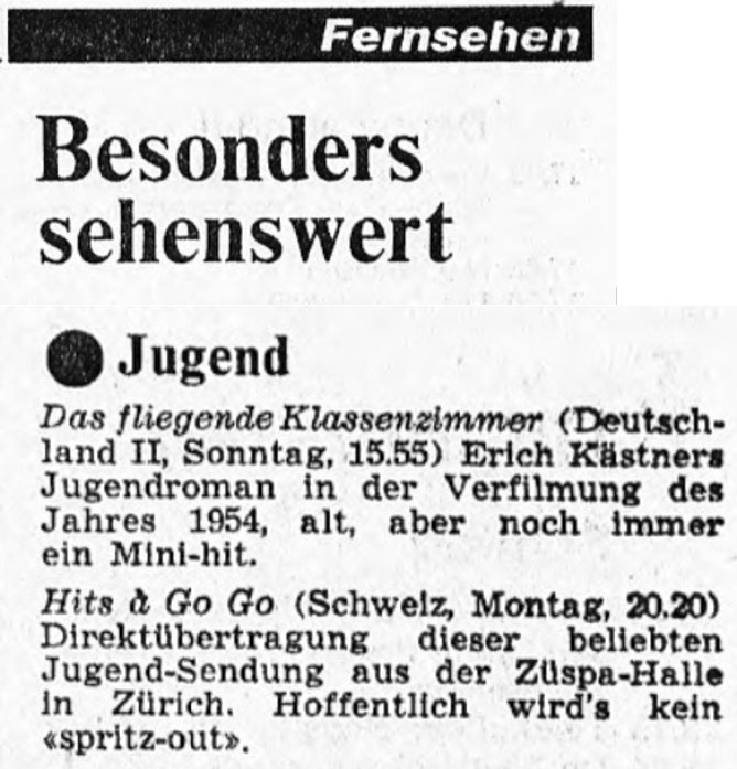  Eric Bachmann Fotoarchiv, Hits à Gogo