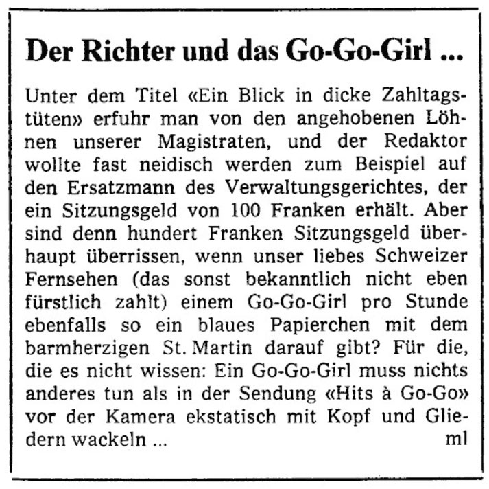  Eric Bachmann Fotoarchiv, Hits à Gogo