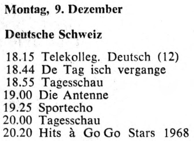  Eric Bachmann Fotoarchiv, Hits à Gogo