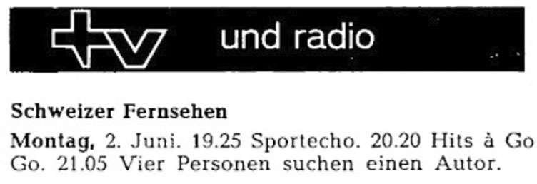  Eric Bachmann Fotoarchiv, Hits à Gogo