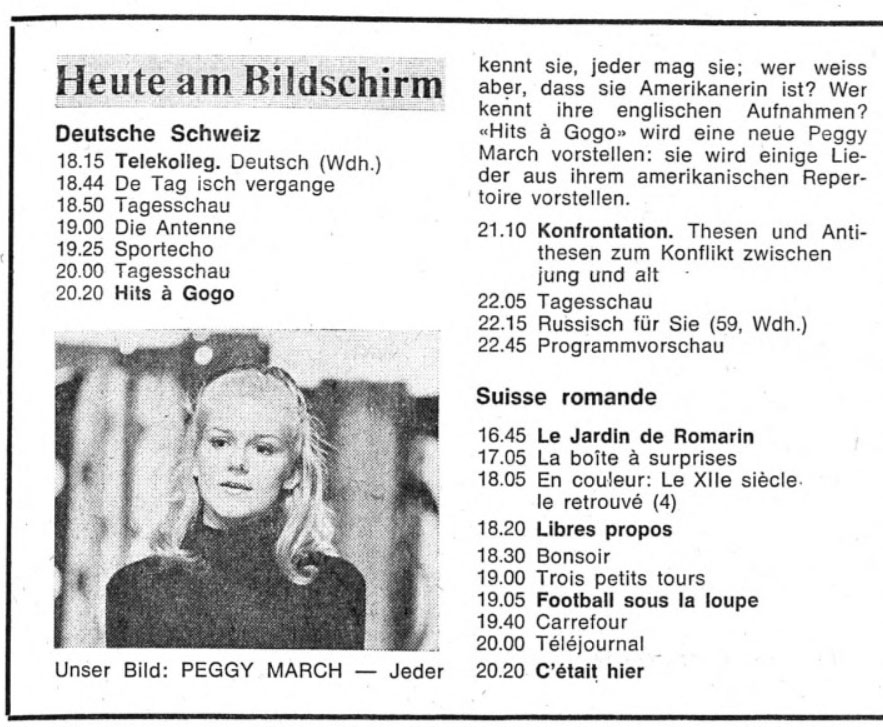  Eric Bachmann Fotoarchiv, Hits à Gogo