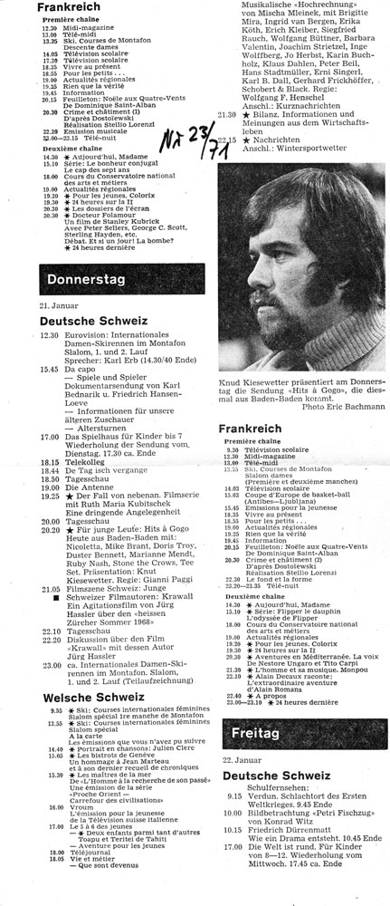  Eric Bachmann Fotoarchiv, Hits à Gogo