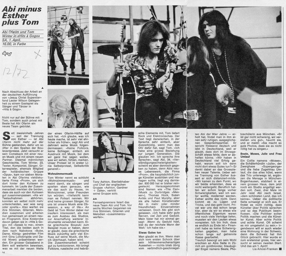  Eric Bachmann Fotoarchiv, Hits à Gogo