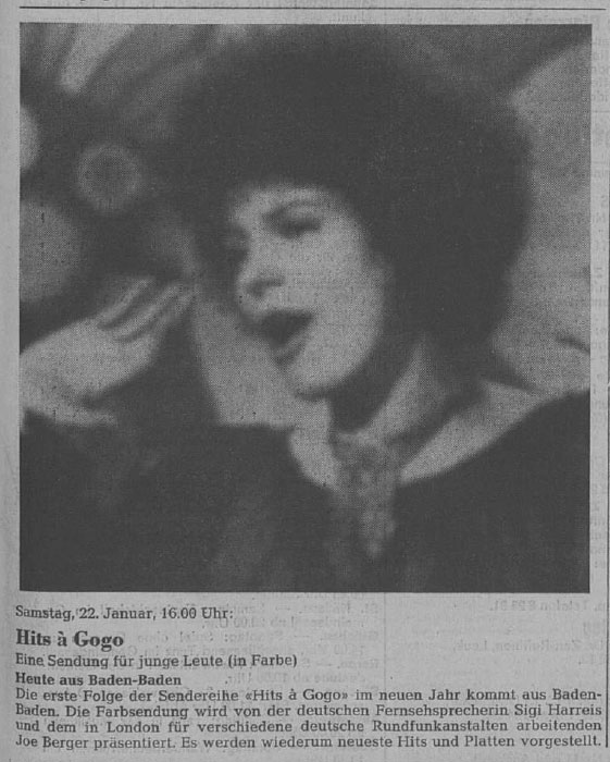  Eric Bachmann Fotoarchiv, Hits à Gogo