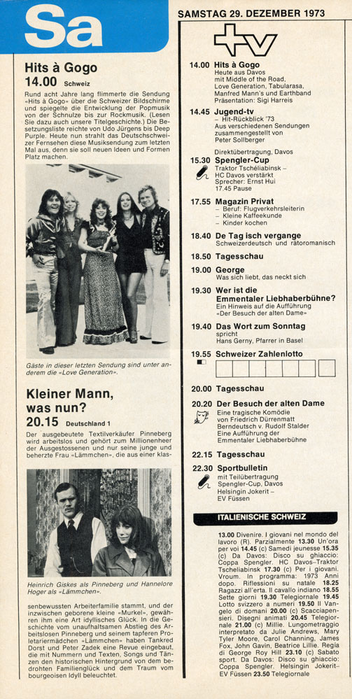  Eric Bachmann Fotoarchiv, Hits à Gogo