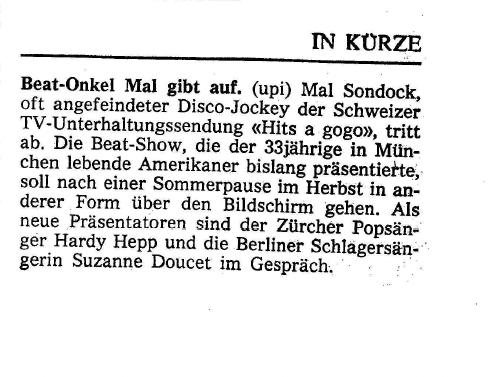  Eric Bachmann Fotoarchiv, Hits à Gogo