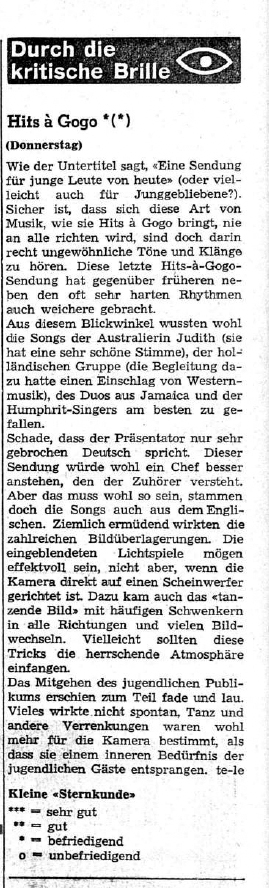  Eric Bachmann Fotoarchiv, Hits à Gogo