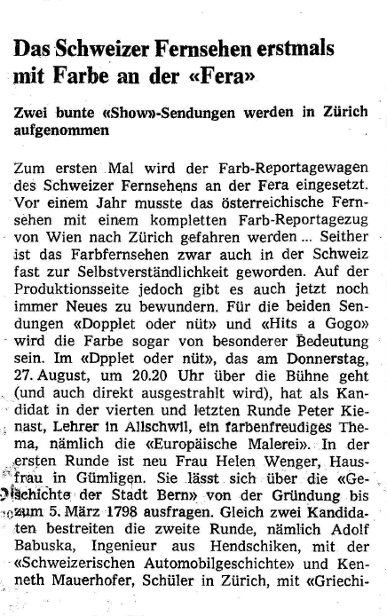  Eric Bachmann Fotoarchiv, Hits à Gogo