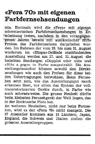  Eric Bachmann Fotoarchiv, Hits à Gogo