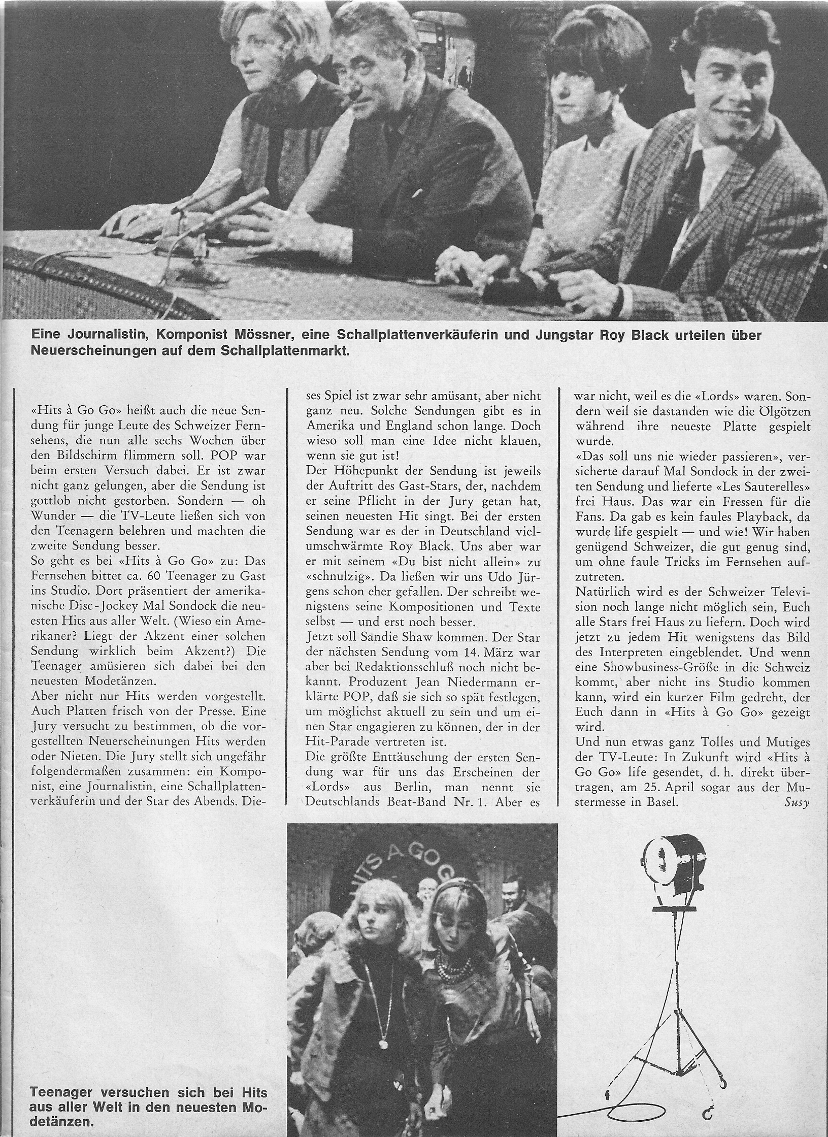  Eric Bachmann Fotoarchiv, Hits à Gogo