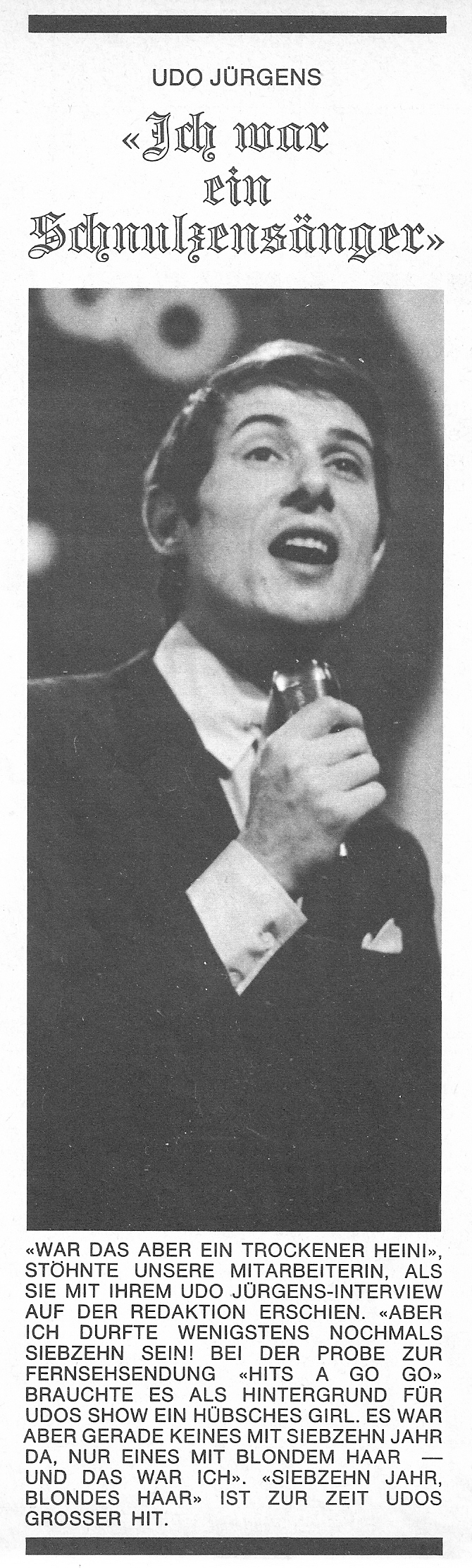  Eric Bachmann Fotoarchiv, Hits à Gogo