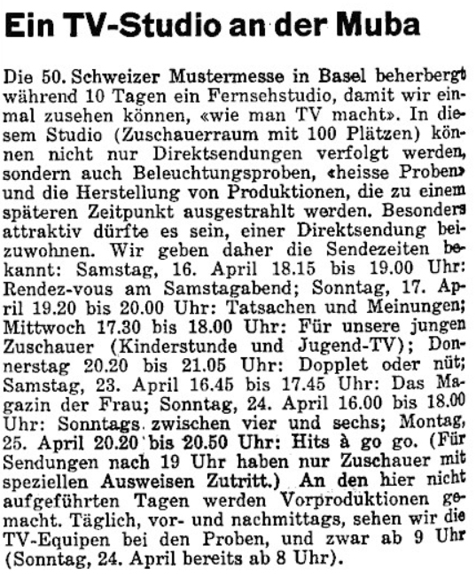  Eric Bachmann Fotoarchiv, Hits à Gogo