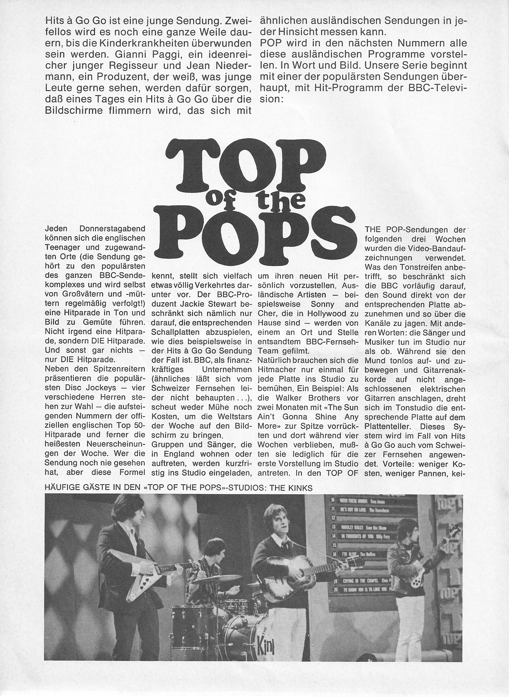  Eric Bachmann Fotoarchiv, Hits à Gogo